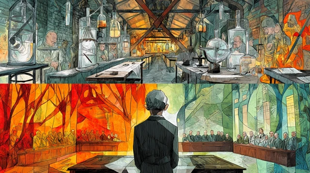 Trapped Between Regimes Symbolic Illustration