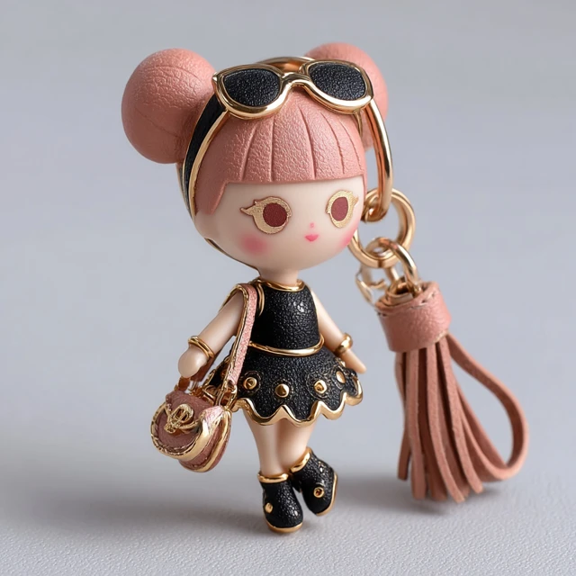 Cute Cartoon Keychain Doll Pendant Fashionable Exquisite