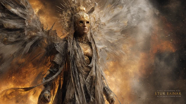 Solar Riftworn Warrior Fantasy Art