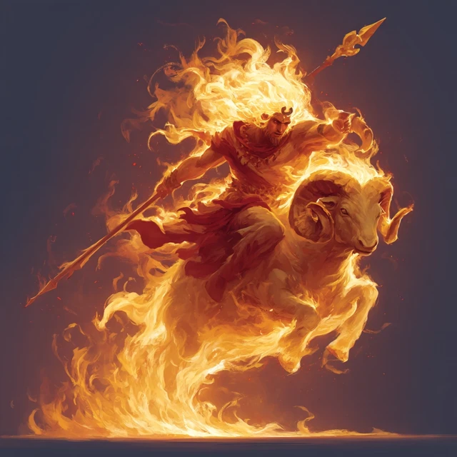 Lord Agni Fire God of Purification and Sacrifice