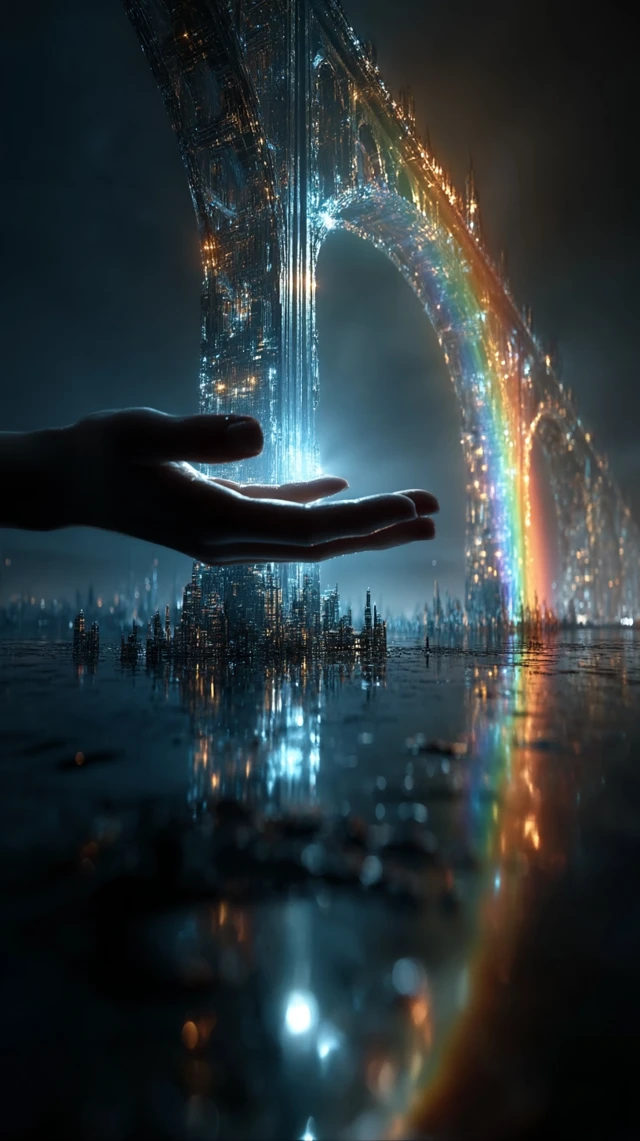 Rainbow Bridge Fantasy Art
