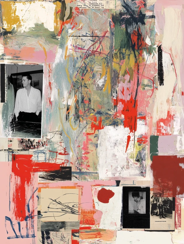 Colorful Collage Art Inspired by Motherwell and Frank