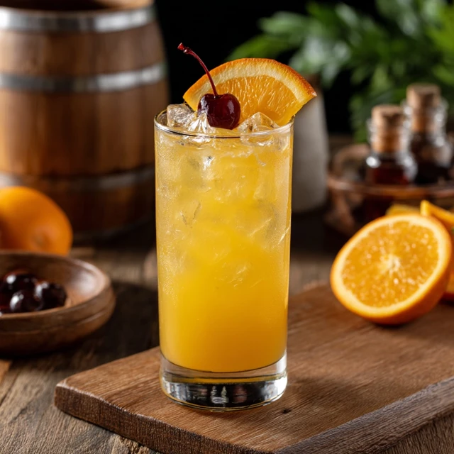 Black-Eyed Susan Cocktail Recipe and Photo