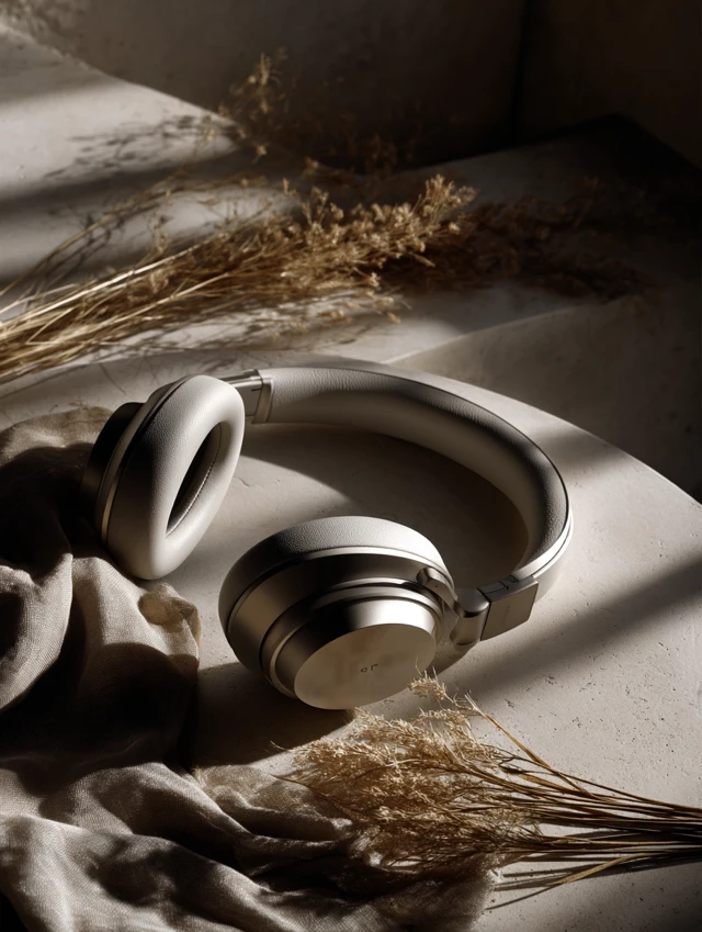 HighEnd Headphones Quiet Luxury Photography