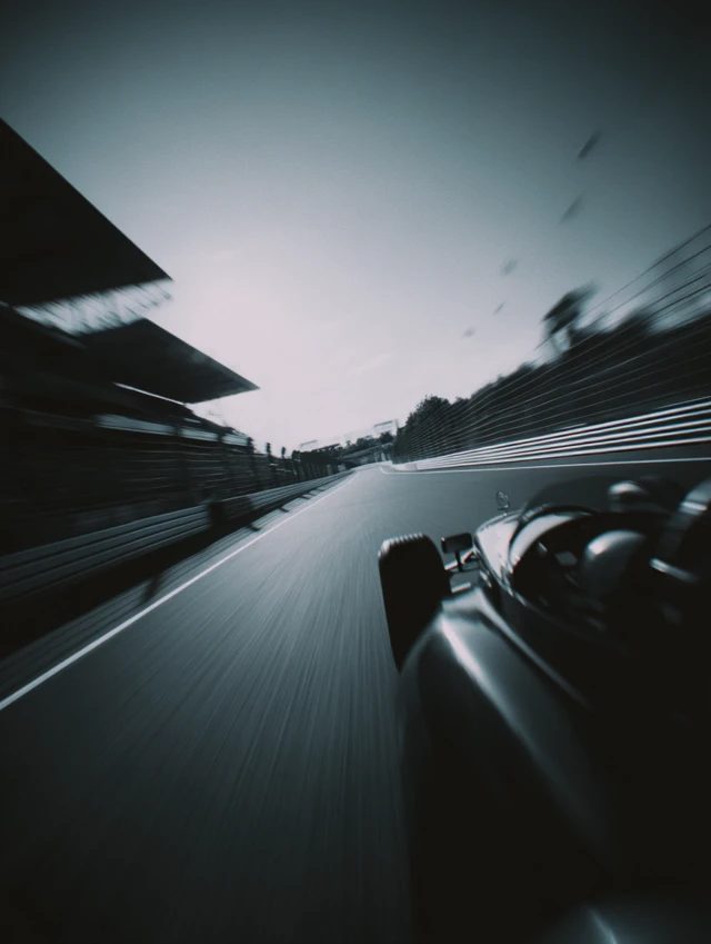 Racing Track Onboard Slow Shutter Speed