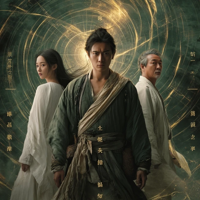 Chinese Saga Movie Poster Epic Fantasy Drama