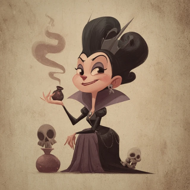 Cute Villainess Evil But Sweet Illustration
