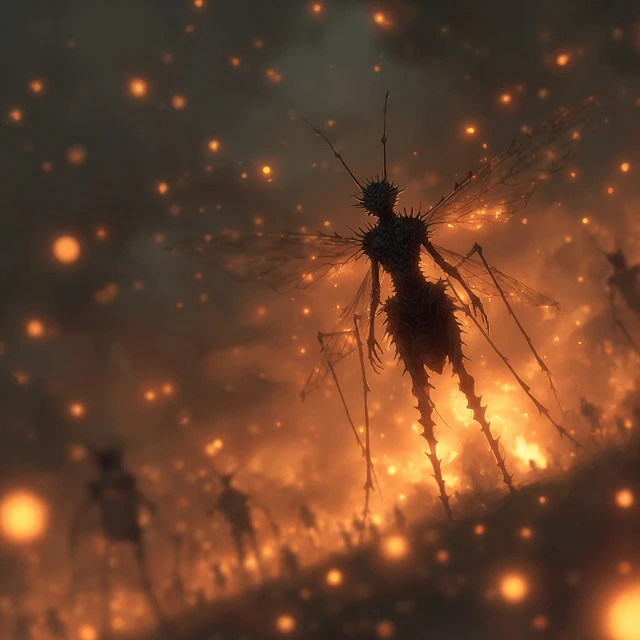 Beelzebub Lord of the Flies Hellscape Insectoid
