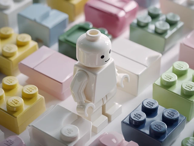 LEGO Product Manager Monochromatic Render