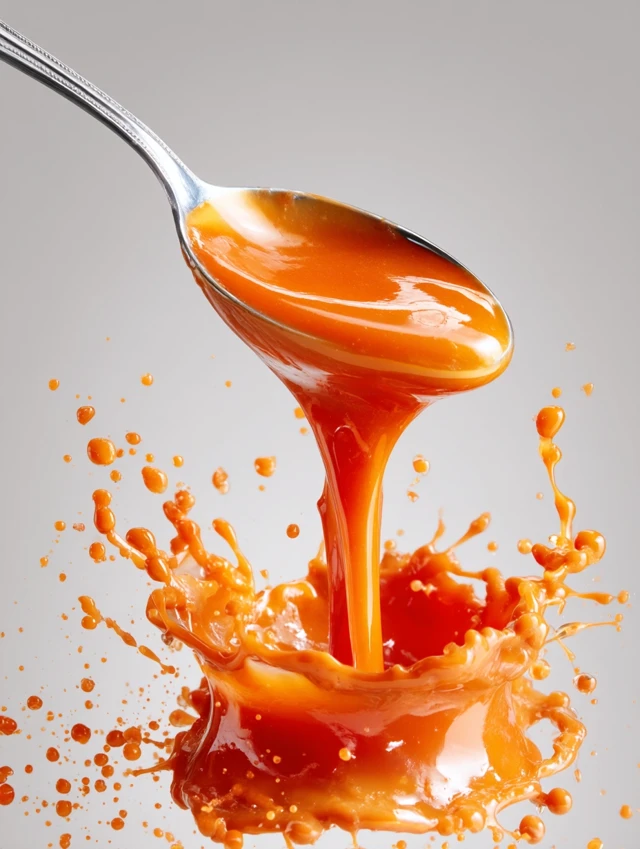 Tomato Soup Splash High Definition Photography
