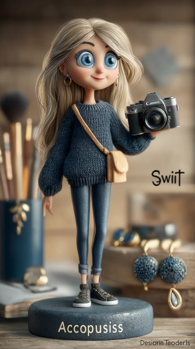 Svitt: 3D Figurine of a Photographer
