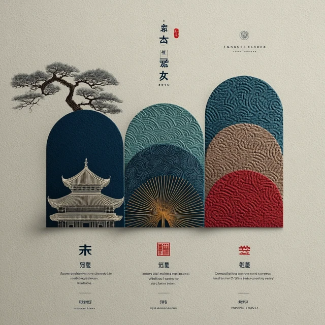 Jiangyong County Logo Design: Nushu, Architecture and Culture