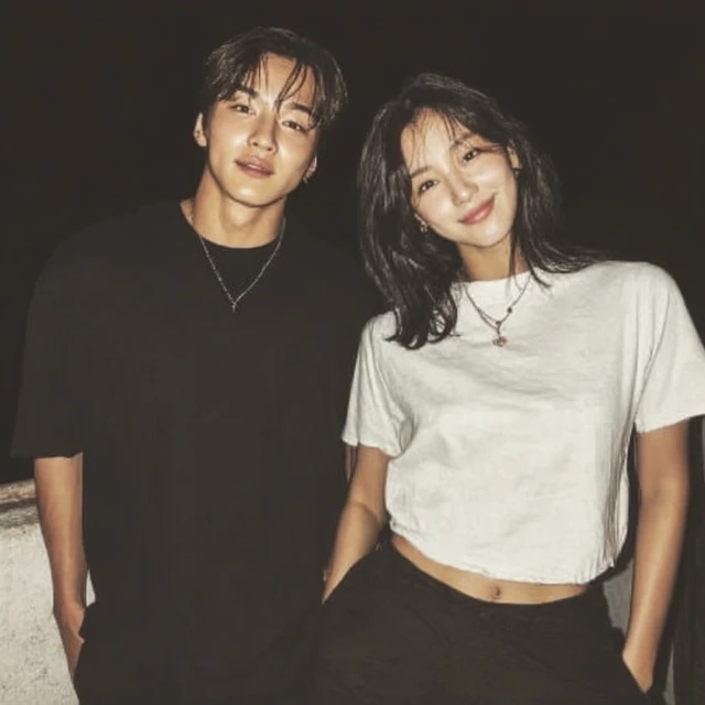 Korean Couple Photos: Handsome Boy and Beautiful Girl