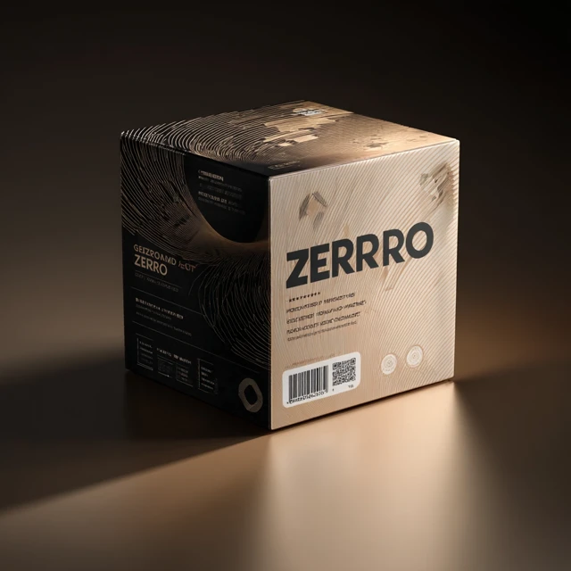 Headphone Packaging 3D Render Kraft Design Gaming Headset