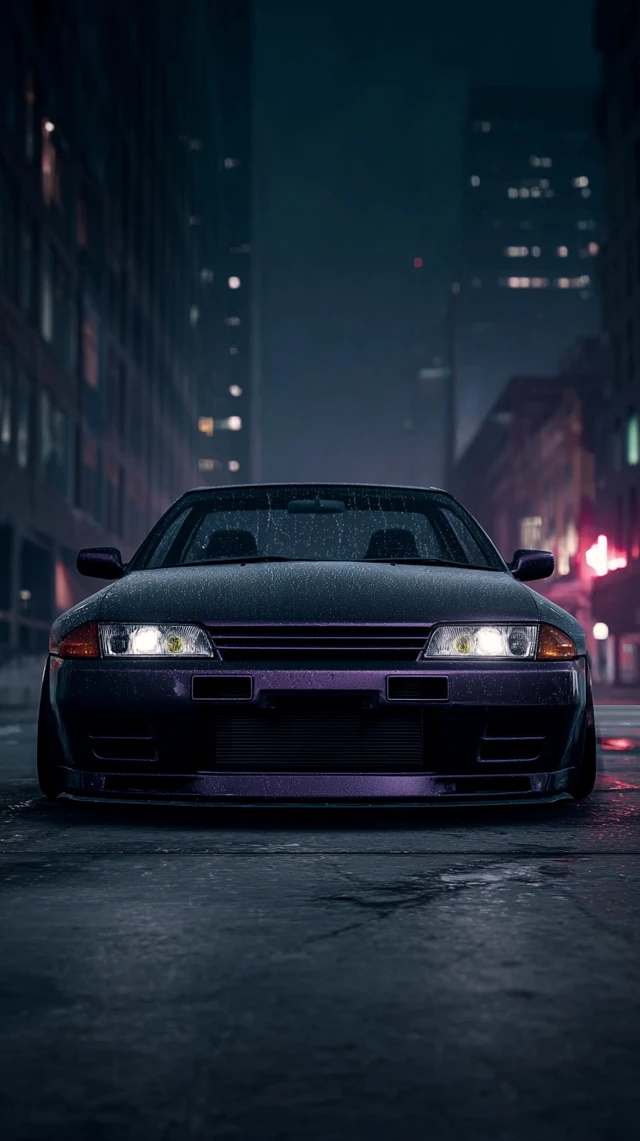 Nissan GTR R32 Midnight Purple Drift Car