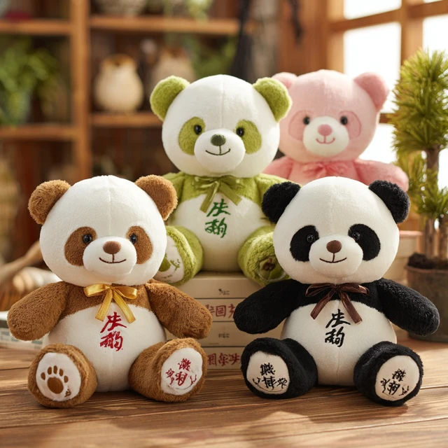 Cute Panda Plush Toys Chinese Style