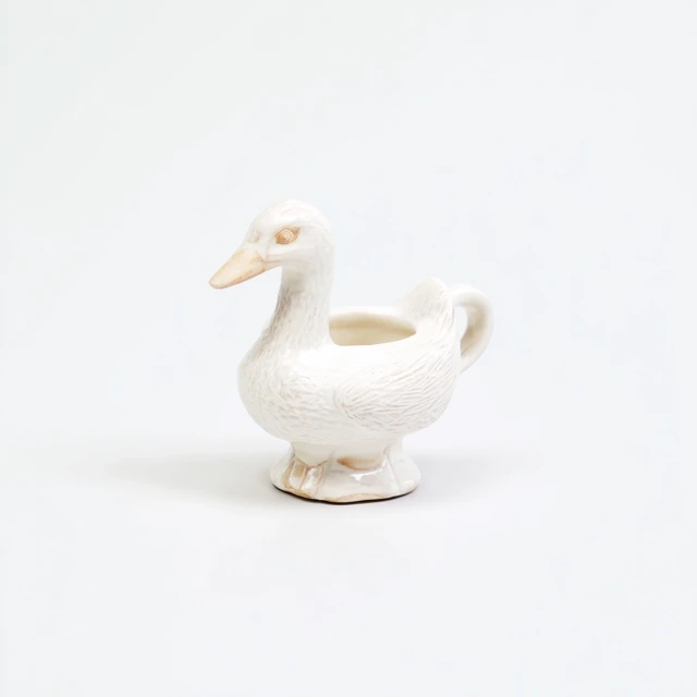 Cute Goose Espresso Cup Ceramic White Background