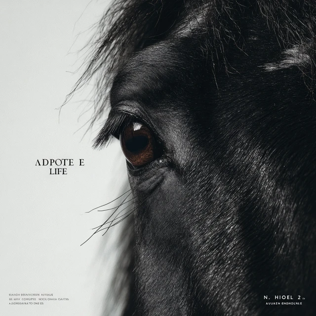 Luxury Perfume Ad Horse Eye Adopte Life