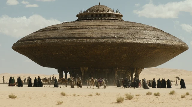 Liminal Space SciFi Interior Epic Denis Villeneuve