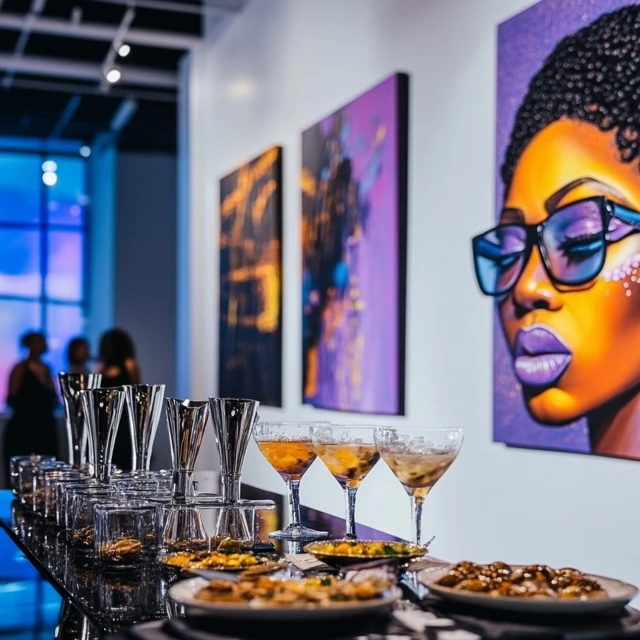 Black Art Food and Cocktails Event