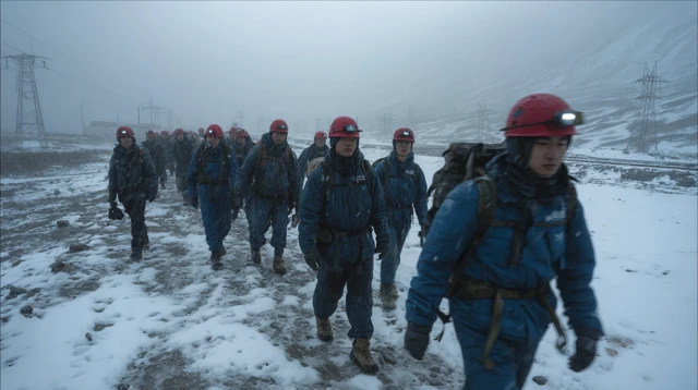 Power Engineers Changbai Mountain Exploration