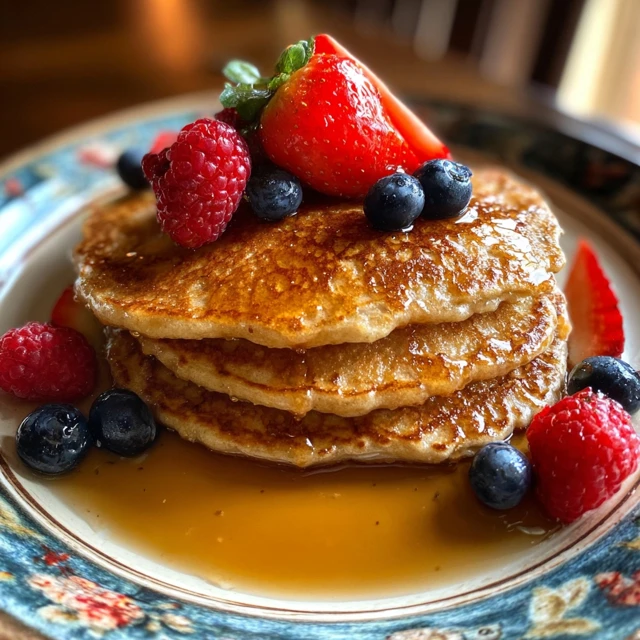 Oatmeal Pancakes Recipe Fresh and Delicious