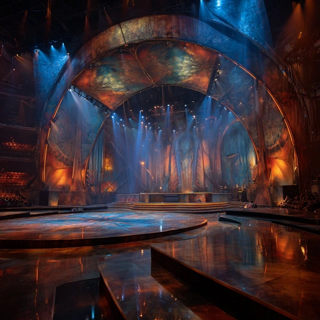 Cirque du Soleil Inspired 360 Stage Design