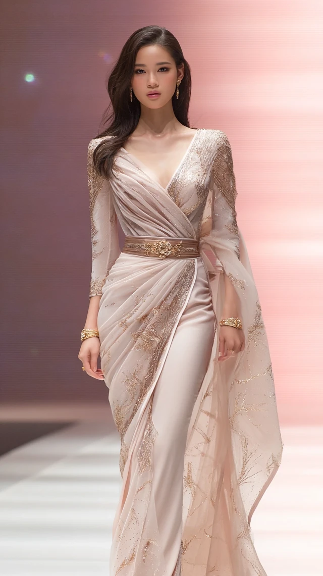 Cyber Chut Thai Fashion Runway 4K