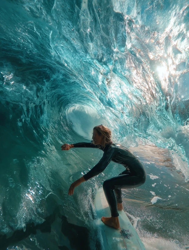 Surfing the Wave Tunnel GoPro Style