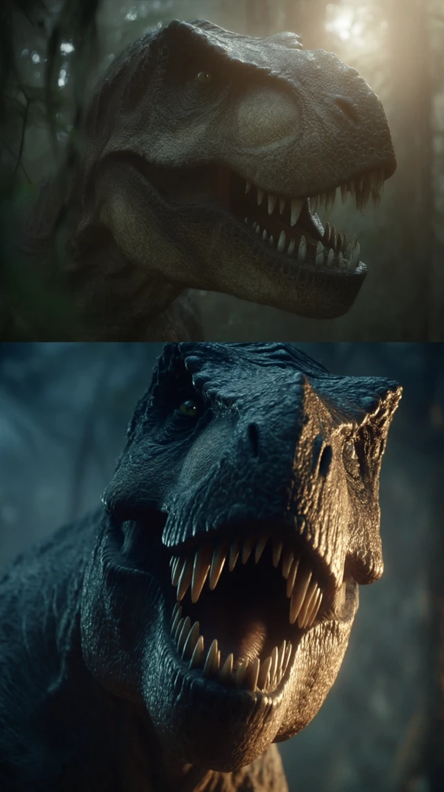 T Rex Evolution Cinematic Dinosaurs