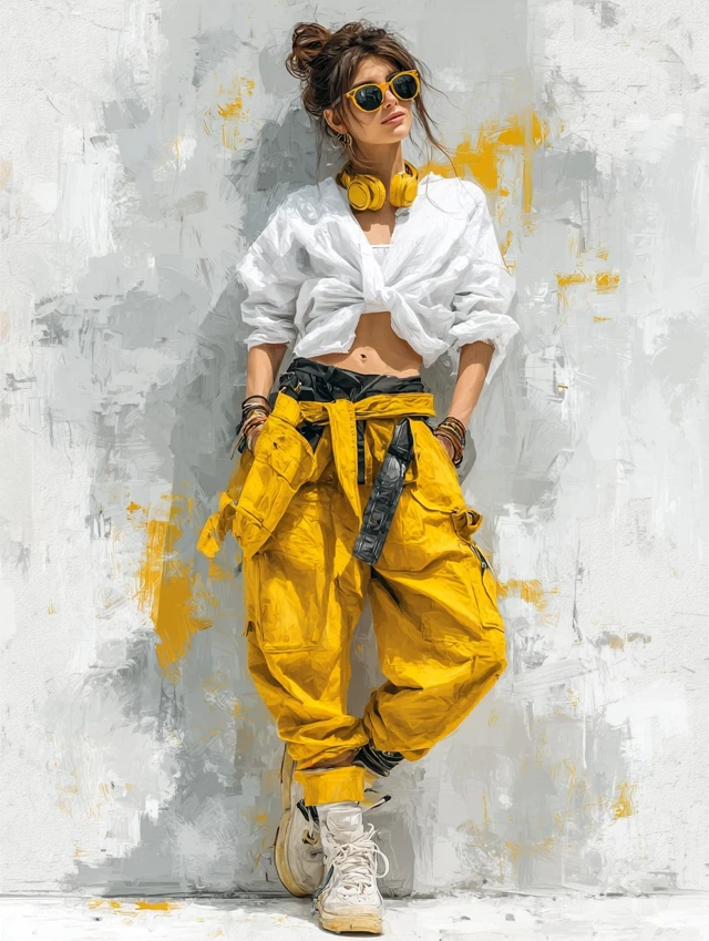 Modern Woman Digital Painting