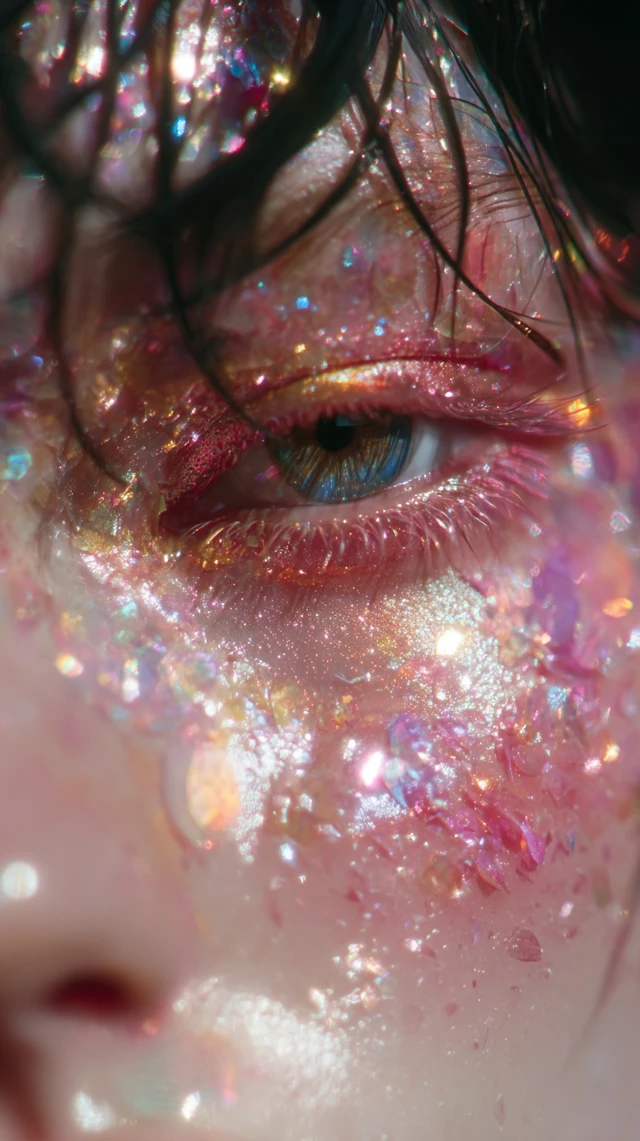 Eye of a Japanese Beauty Close Up