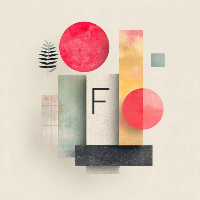 Abstract Brand Identity Design with Minimalist Aesthetic