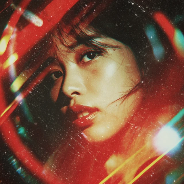 Asian Girl Lomography Portrait Cinematic Light