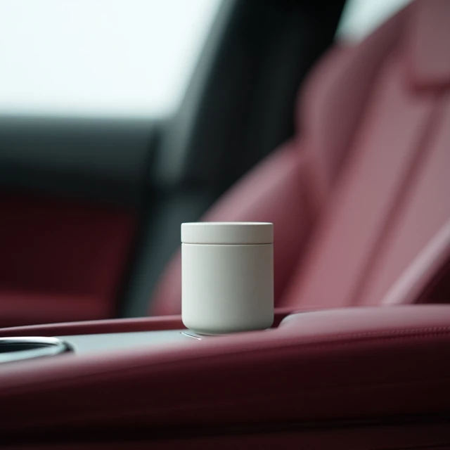 Audi Interior Elegant Cup Holder and Aesthetic