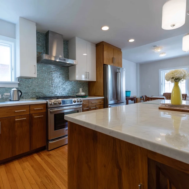 Modern Kitchen Design Clean Countertop