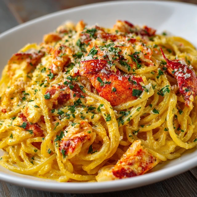 Creamy Lobster Spaghetti Recipe Delicious Pasta Dish