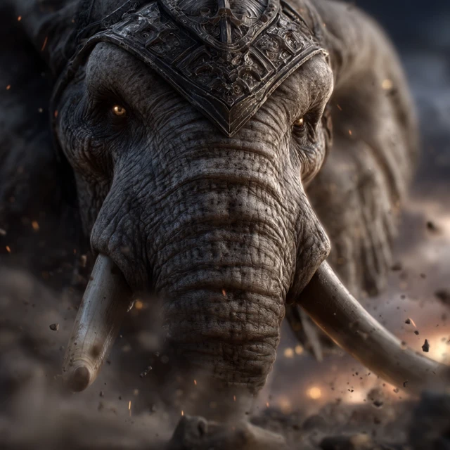 People of the Elephant Illustration
