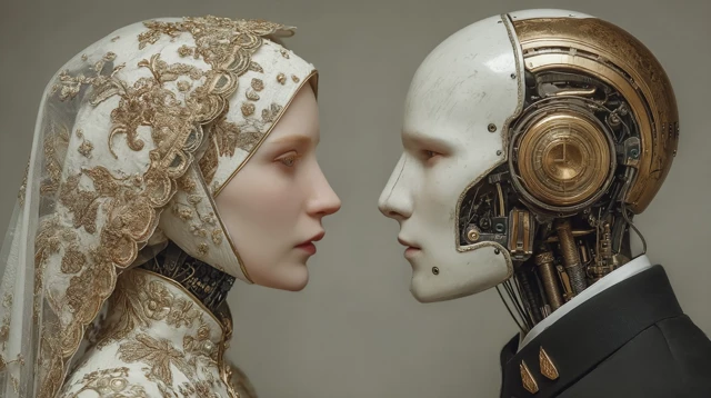 AI Wedding: Futuristic Romance