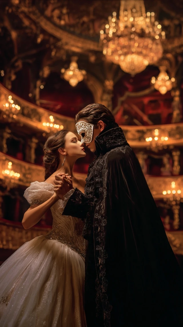 Phantom of the Opera Dance Romantic Scene