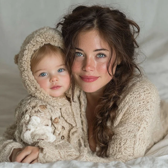 Mother and Baby Tender Moments Photography
