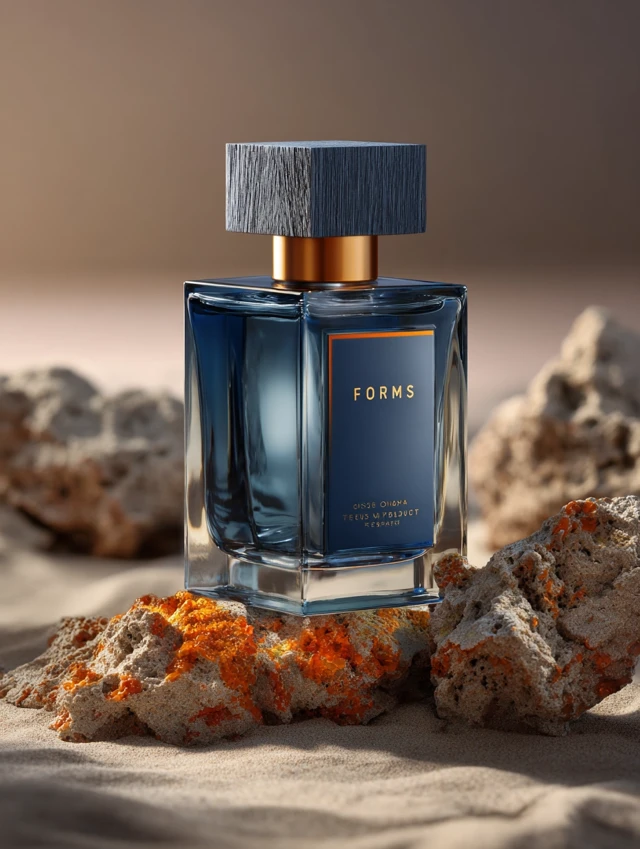 Luxury Perfume Forms Product Photography