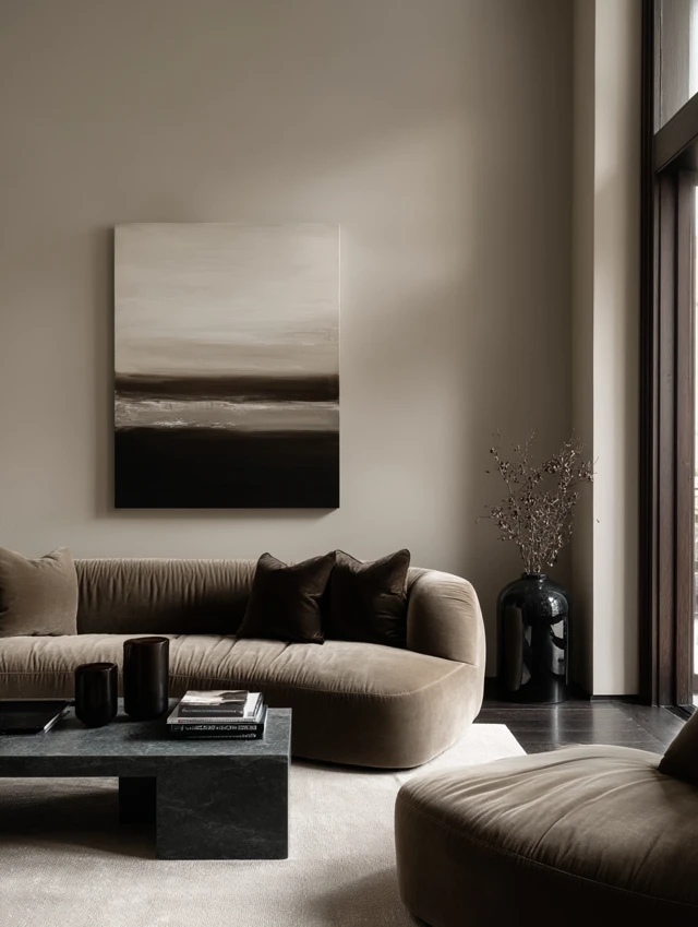 Contemporary London Living Room Interior Design