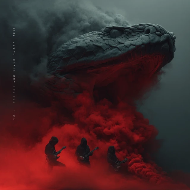 Hard Rock Metalcore Album Art Cobra Smoke Band