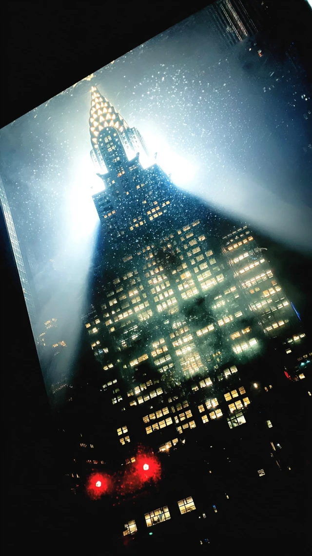 Chrysler Building at Night NYC Moody Photography