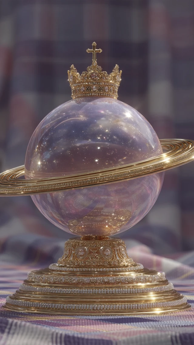 Vivienne Westwood Orb 3D Rendered Fashion Art