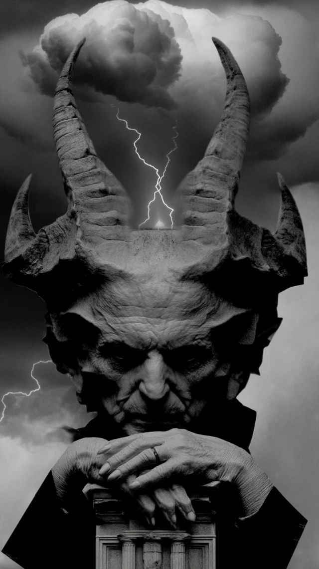Intricate Demon Art Dark Fantasy