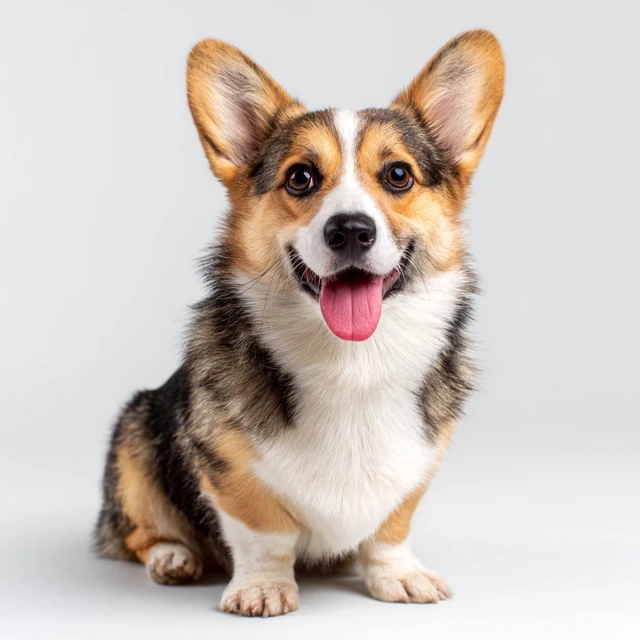 Cute Smiling Corgi Dog Photography