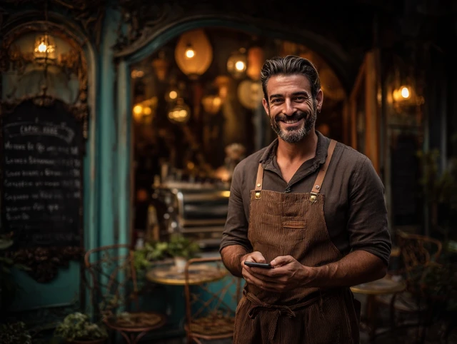Brazilian Coffee Shop Owner Welcomes You