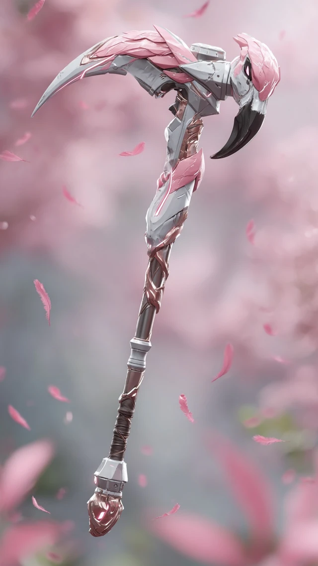 Futuristic Sentai Battle Hammer Flamingo Design